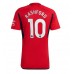 Manchester United Marcus Rashford #10 Voetbalkleding Thuisshirt 2023-24 Korte Mouwen
